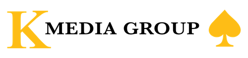K Media Group Black & Gold Full Logo K Media Group Black & Gold Full Logo